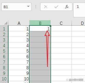 excel自动填充连续数字