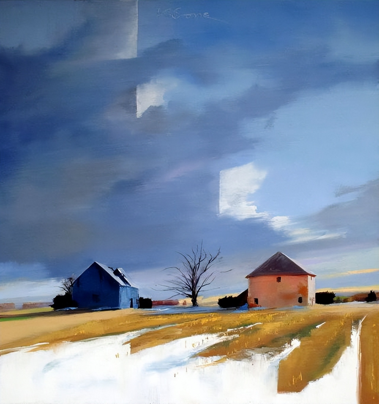 英国画家paul stone:极简恬静唯美的水彩风景欣赏