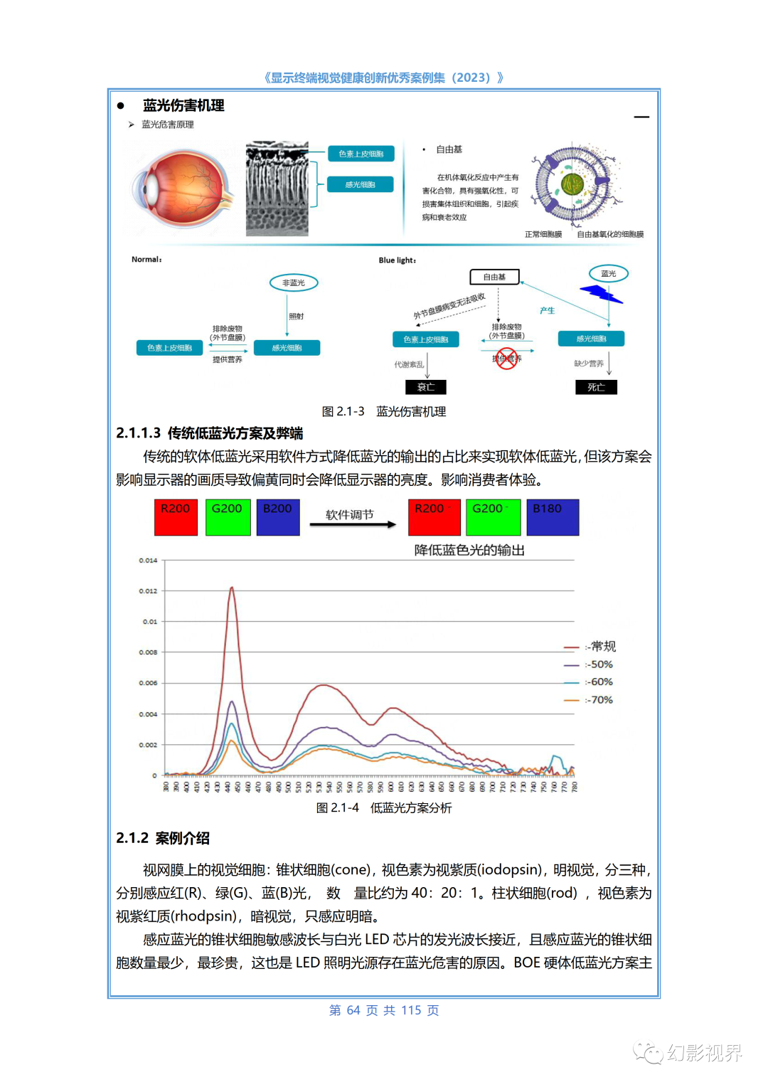 2023顯示終端視覺健康創新優秀案例集(119頁附下載)