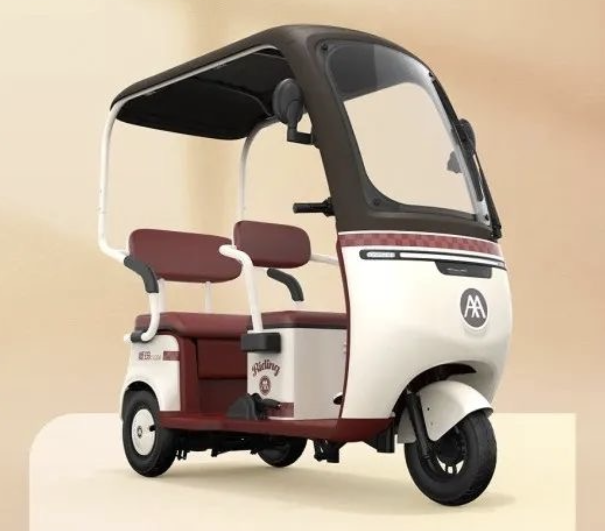 爱玛,雅迪新款三轮车来啦,舒适性好,接娃,逛街很6,你稀罕谁