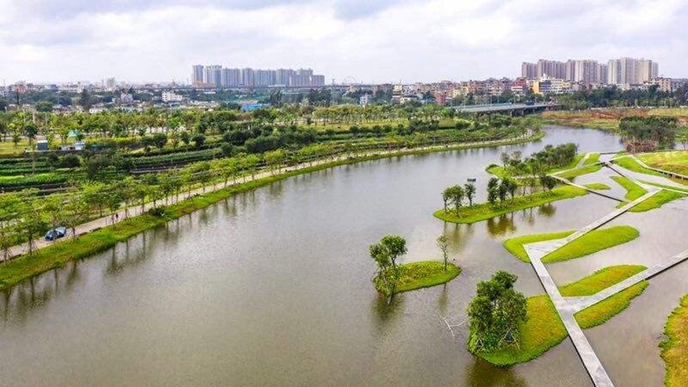 内江汉安湖公园:这里绿树成荫,湖面波光粼粼,还有丰富的野生动物和