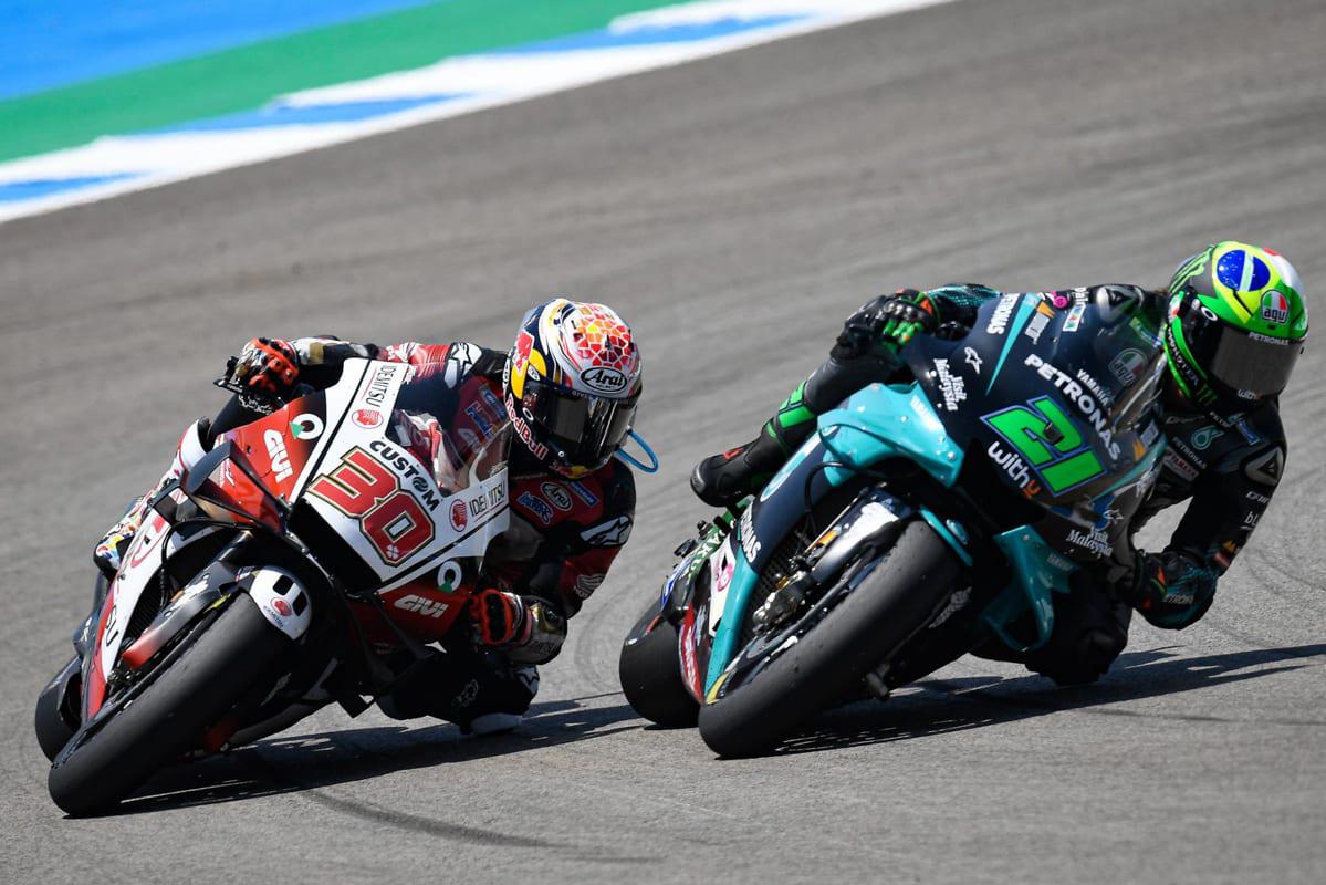 2020 motogp安达卢西亚站罗西终于站上久违的颁奖台