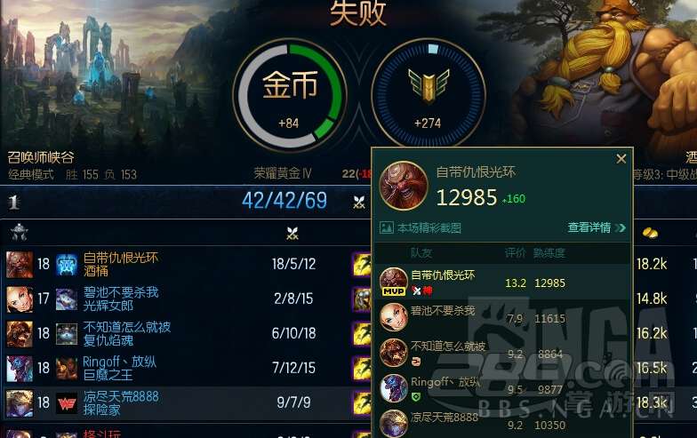 lol:为何拳头不采用败方mvp不掉分的意见?看看采纳的后果