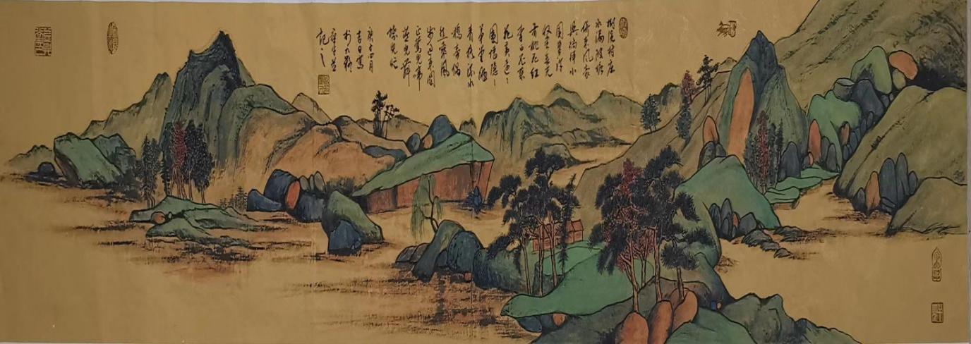 中国画马名家郑群才