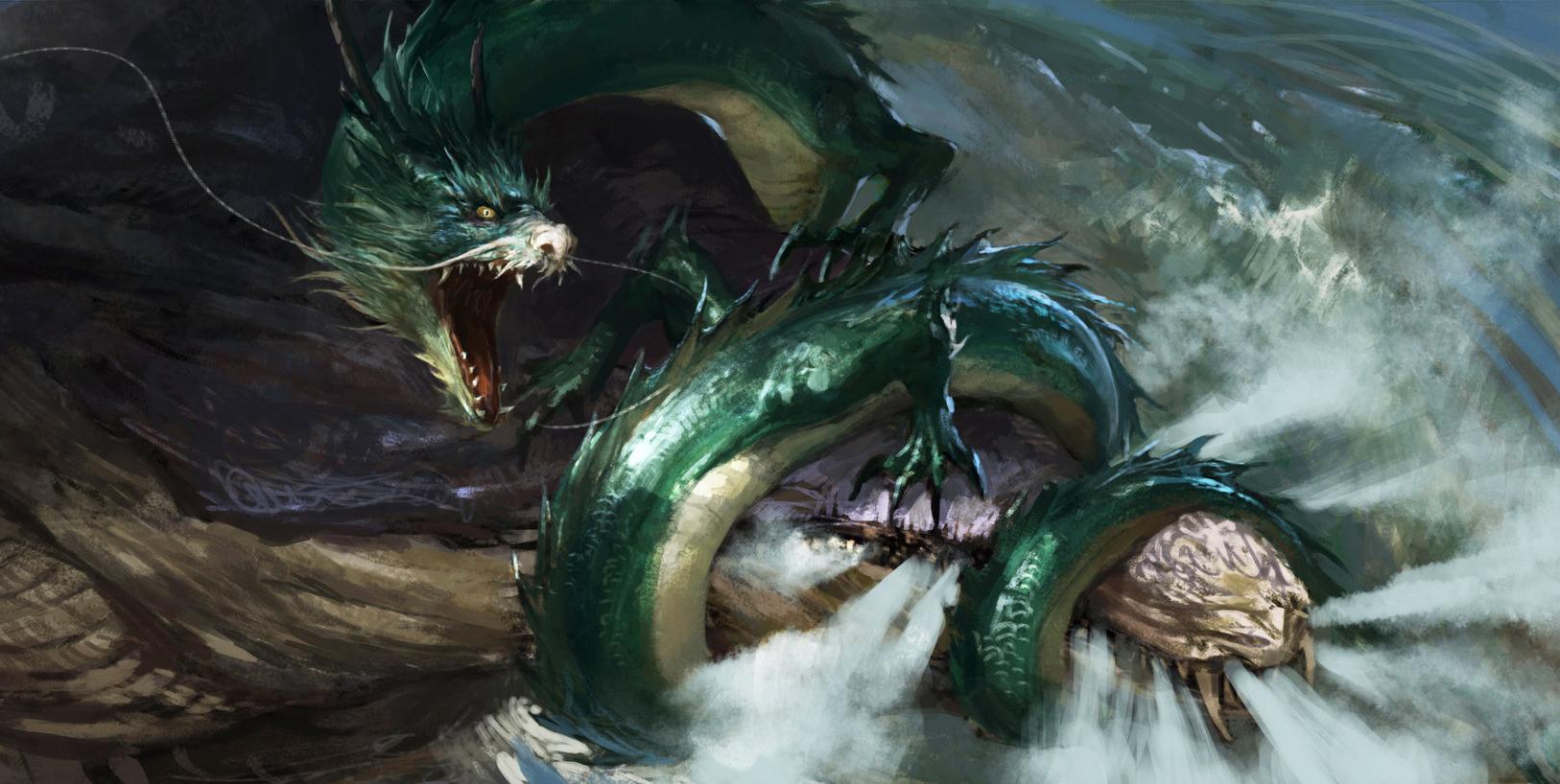 中国神话传说中的十大水妖,神秘又危险,最后一位实力不输孙悟空