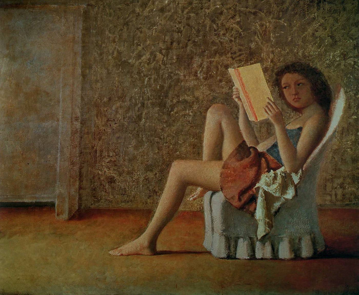 法国具象油画大师巴尔蒂斯人物油画|艺术名画