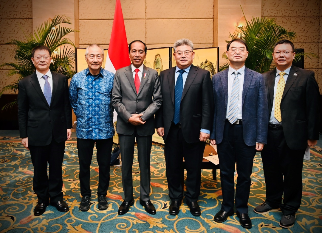 提升合作水平!印尼总统佐科会见华大集团董事长汪建