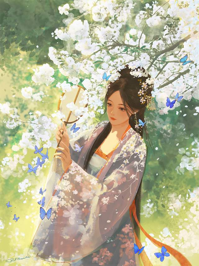 绝美古风中国风插画壁纸,这就是江湖吧