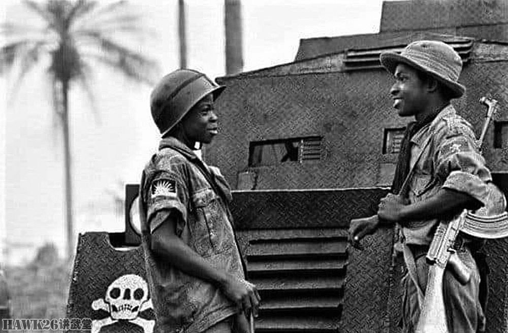 55年前 尼日利亚内战爆发 世界遗忘的角落 布伦机枪车魔改成坦克