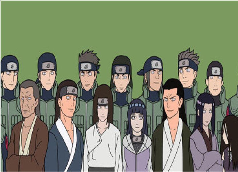 火影各大家族合影,宇智波一族全是帅哥,他们一族全是菠萝头