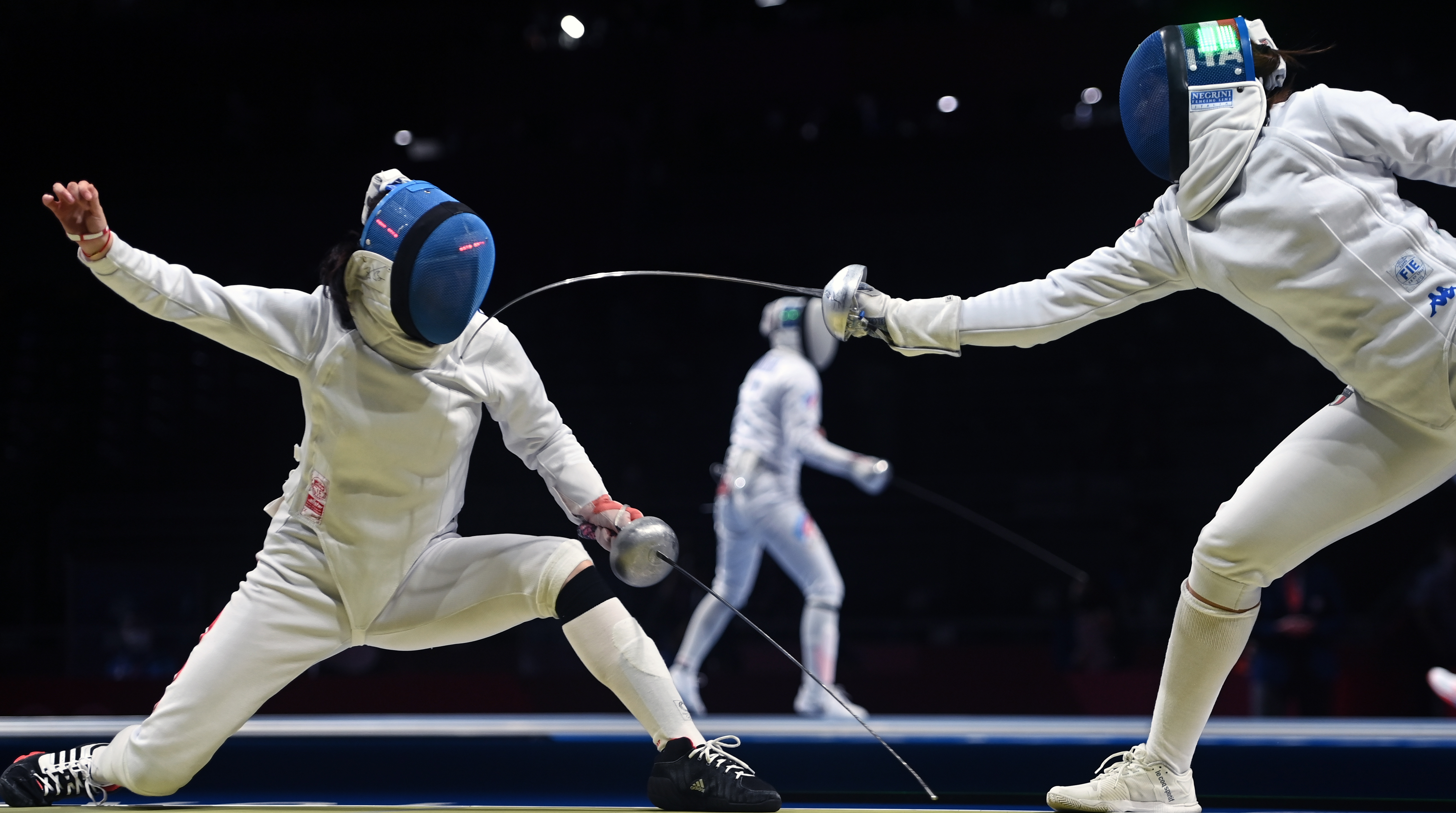 击剑——女子个人重剑:孙一文晋级四强