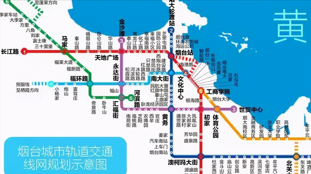 烟台地铁1号线站点图片