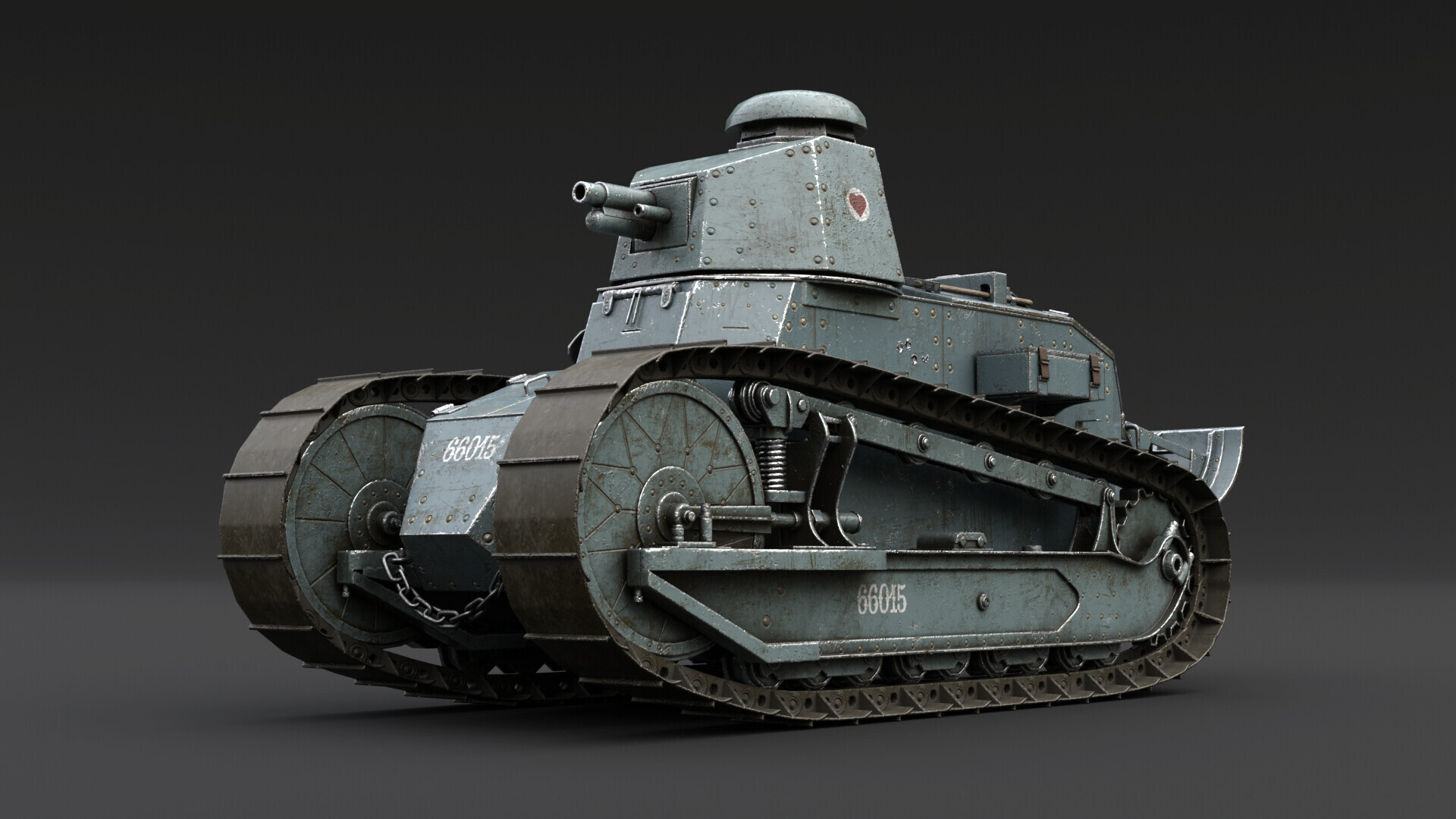 世界第一辆现代坦克"雷诺ft"renault ft(1917)(专辑一)