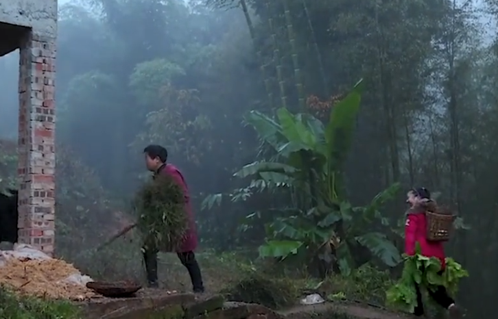 洪霞妹:22岁嫁进大山连生三胎,拍视频赚钱逆袭百万网红