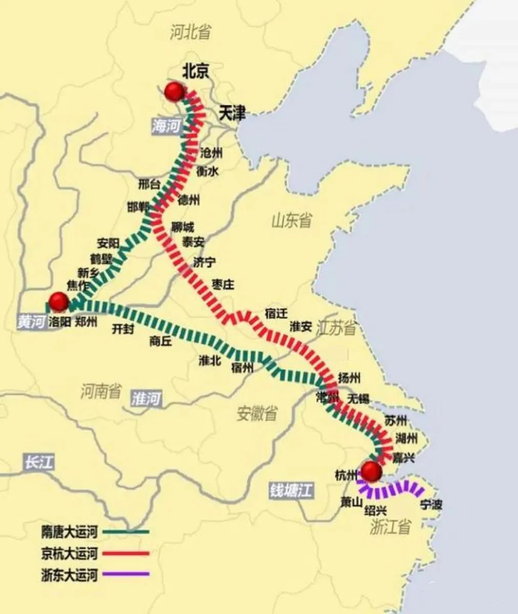 为什么你会觉得:大运河的终点,是杭州?