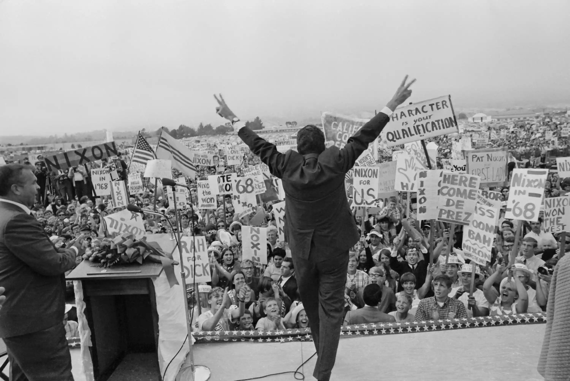 1968:在暴力与动荡中角逐出的美国总统—尼克松