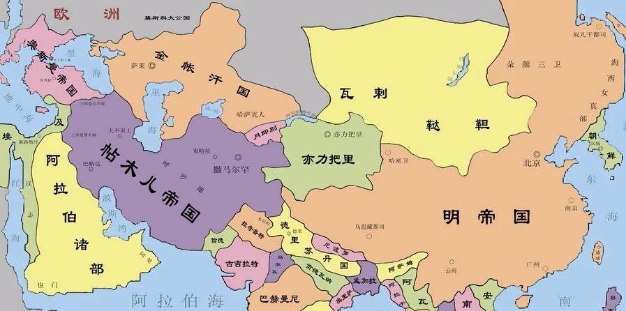 中亚和西亚无人能敌,帖木儿找明帝国"切磋,为何不切实际?