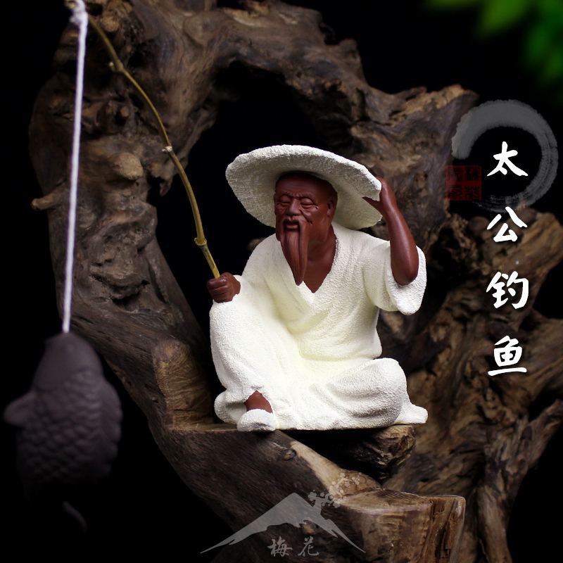 姜太公真的用直钩钓鱼,可是想要钓上鱼,需要掌握三个技巧