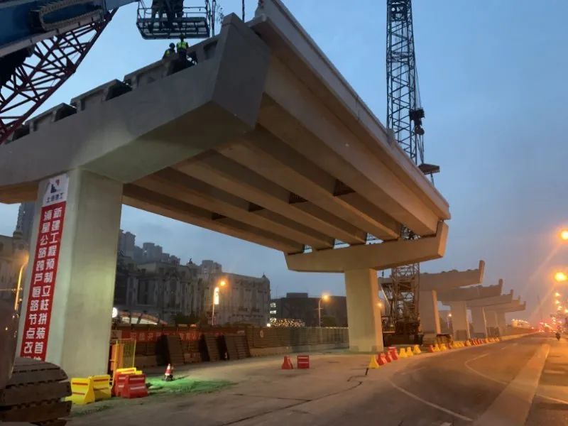 高架年底基本建成!浦星公路芦恒路节点工程最新进展来了