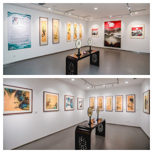 中国民生银行苏州分行主办国家一级美术师阎峰中国画画展