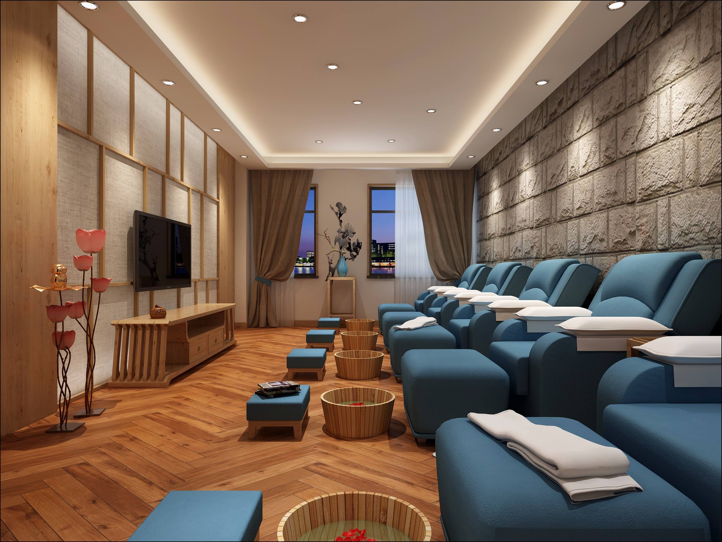 打造舒适宜人的足浴店,享受身心放松之旅-足浴装修