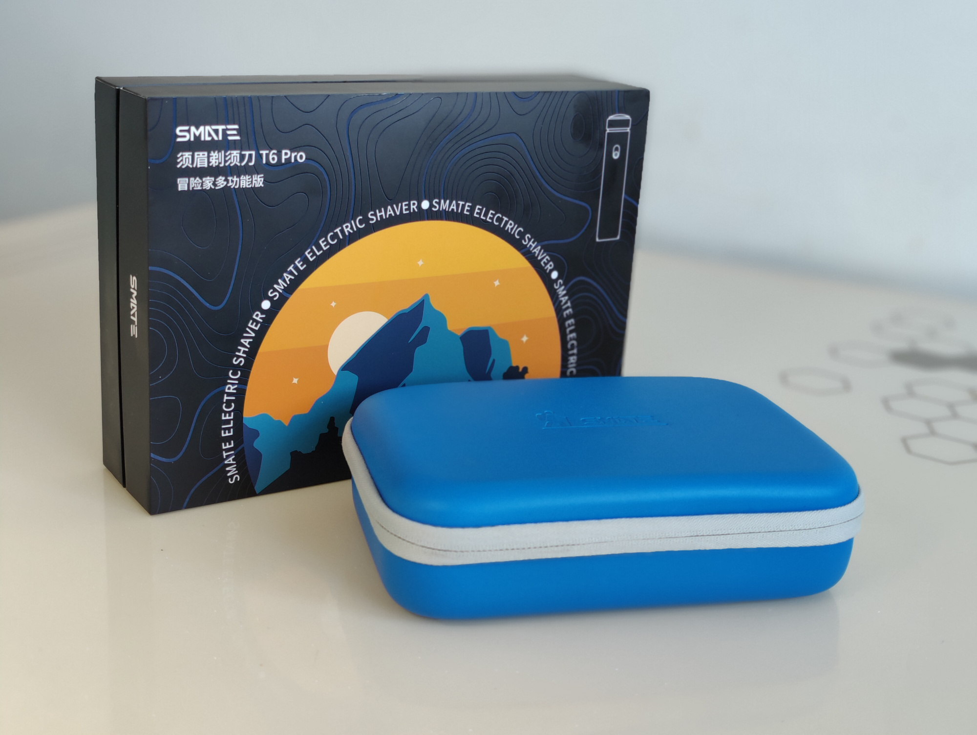 "户外能量棒"须眉剃须刀t6pro剃须刀 智能便携 旅行必备