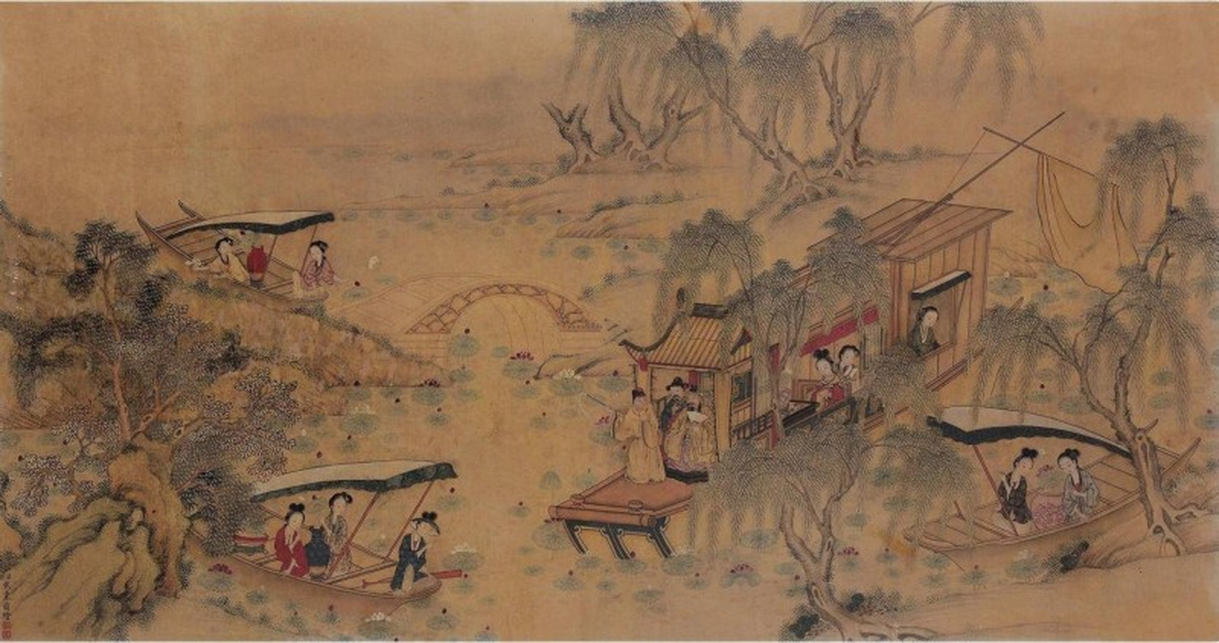 《江南》是汉乐府诗中的一首相和歌.