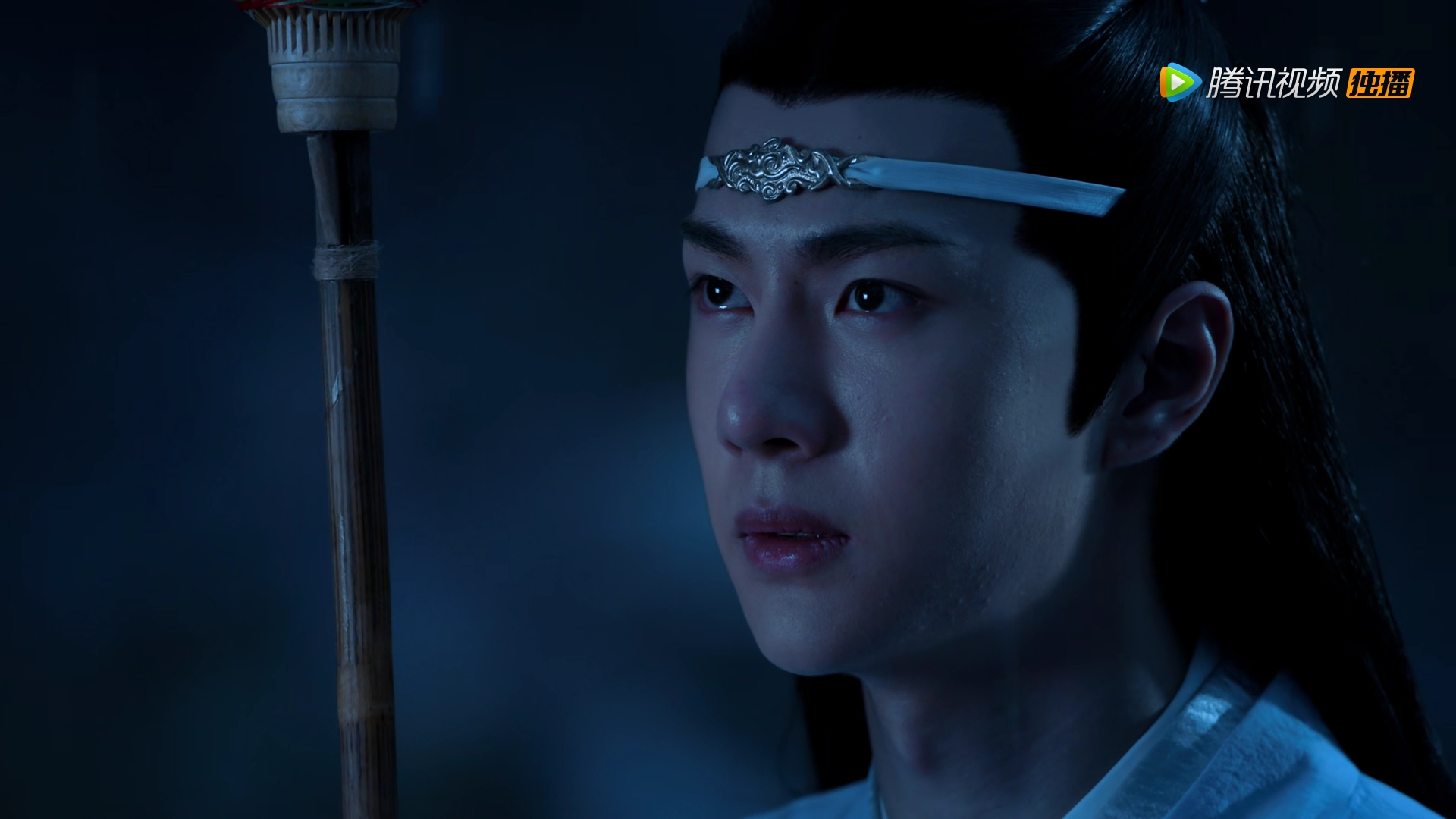 《陈情令》之蓝湛:雨未停歇,你远去的马蹄声,踏碎了我的心