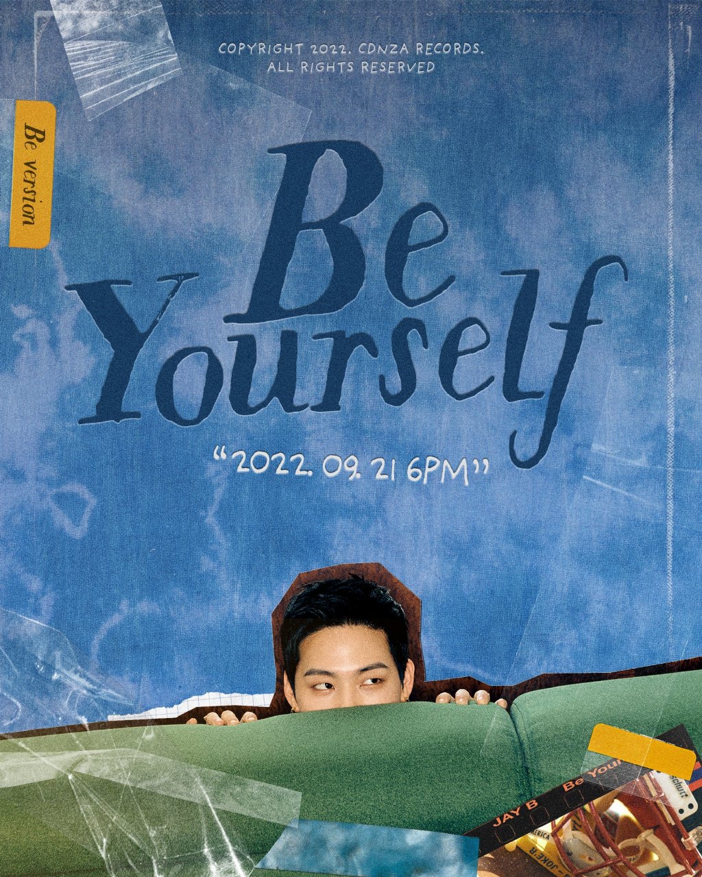 GOT7林在范第二张EP“Be Yourself”将于21日下午6点发布