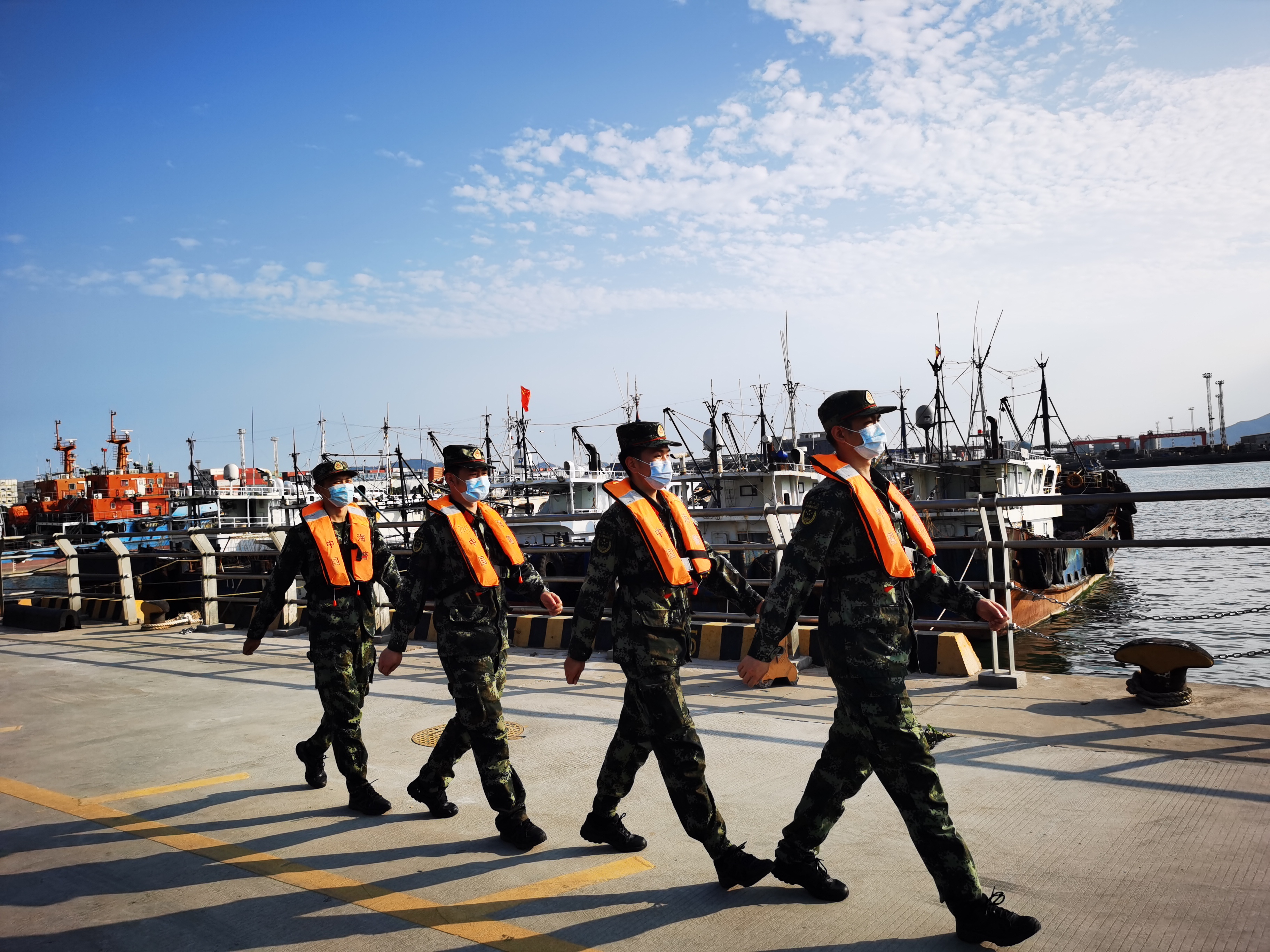 大连海警图片