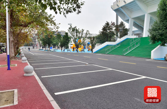 绵阳南河体育公园"妆后"亮相,老少皆宜值得打卡!