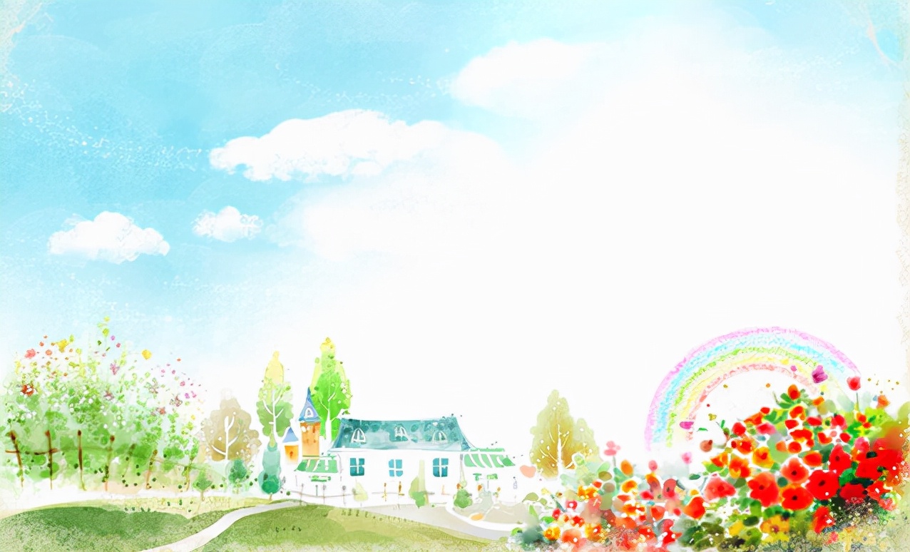 4幅唯美风景墙绘图片鉴赏,陶冶你的情操