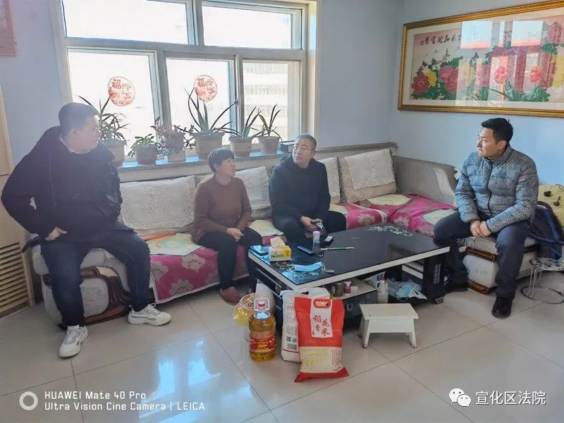 宣化区法院顾亚军院长到春光乡南关村调研走访