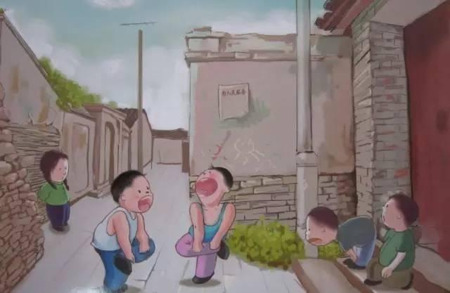 忆童年,儿童散学归来早,忙乘东风放纸鸢