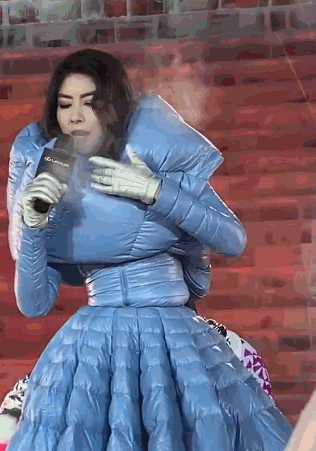 "夺笋啊,羽绒服设计成这样夺笋啊"