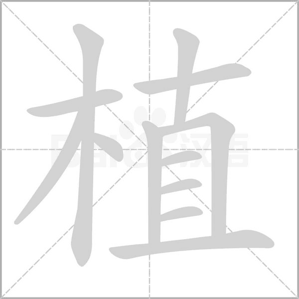 爷爷植树字词预习,小学语文二年级下册