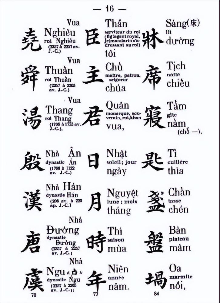 回顾越南自创的"喃字":看上去像是汉字,但中国人根本读不出来!