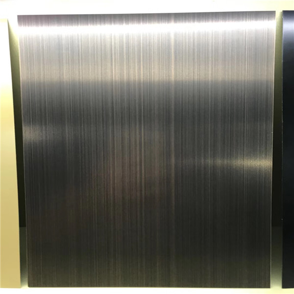 拉丝铝单板-仿铜色拉丝铝单板