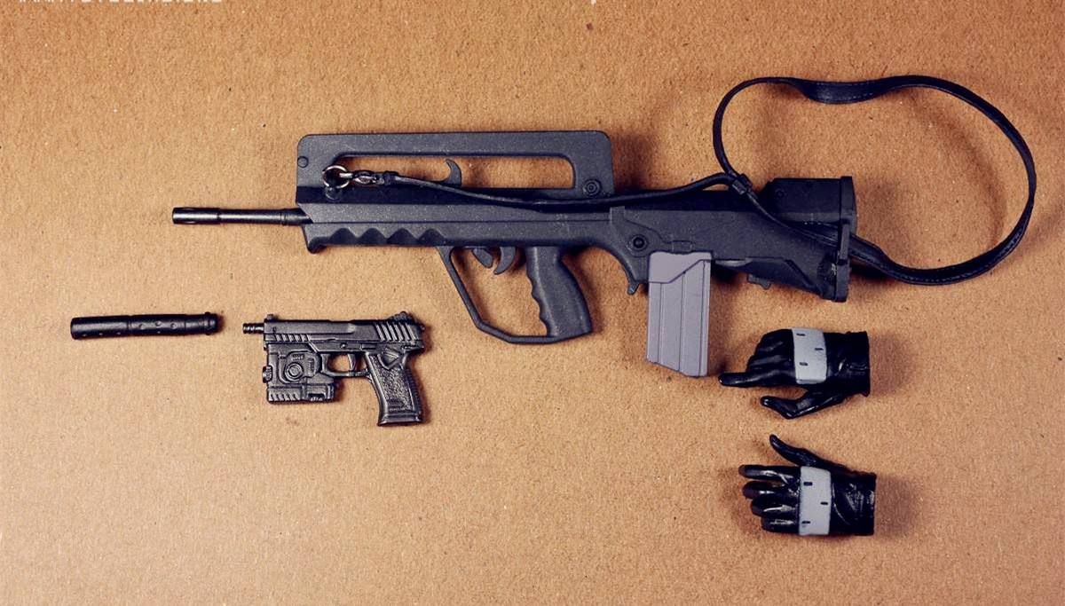 外形奇怪的步枪:famas