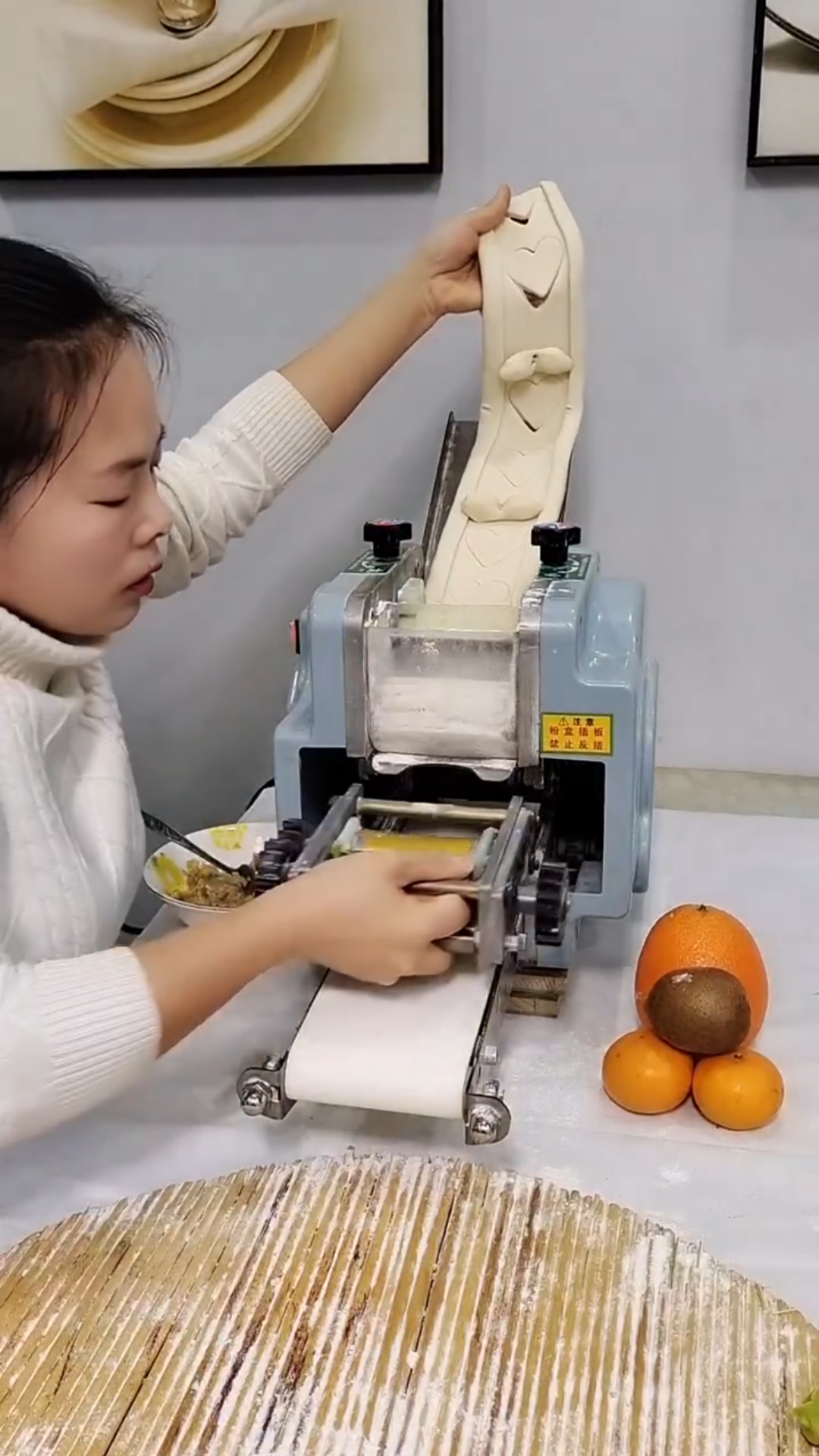 小型饺子皮机