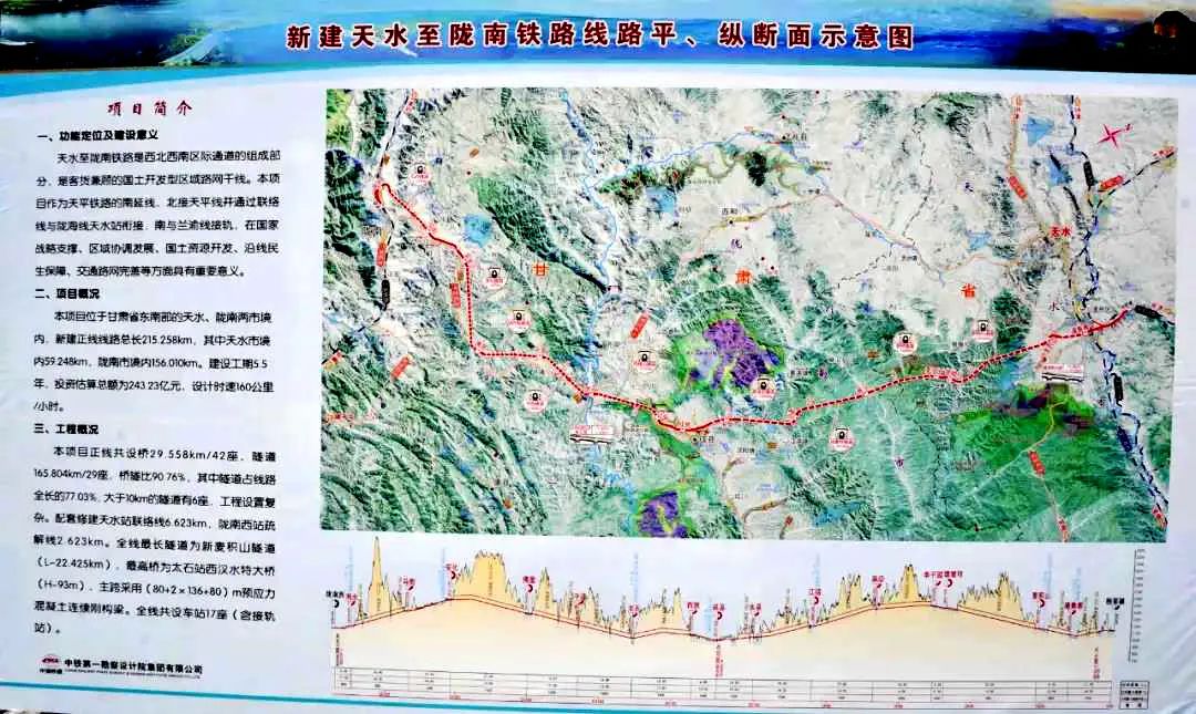 天水到陇南铁路详细图图片