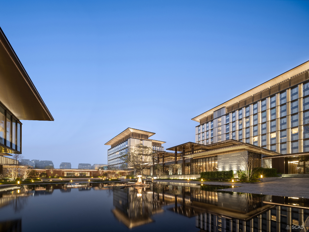 广州白云国际会议中心酒店群及白云新城中央绿轴公共空间设计