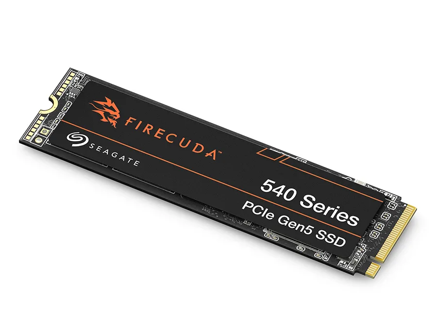 给你极速的读写速度!希捷推出firecuda 540 pcie gen5 nvme ssd