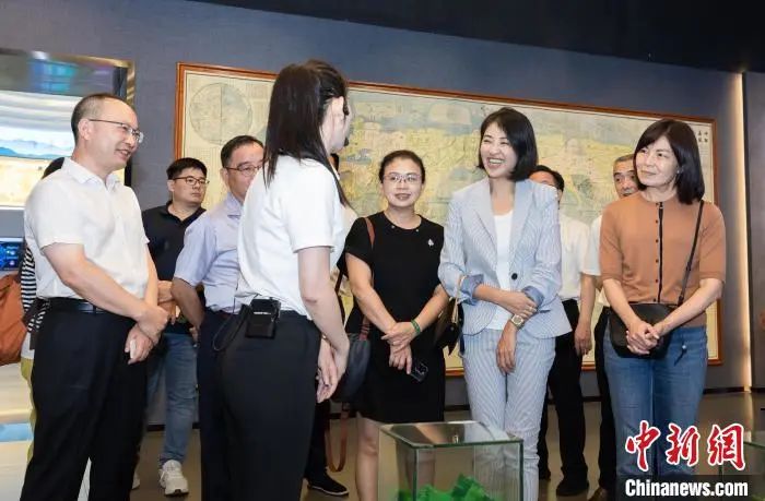 南投县长许淑华大陆行促10亿元新台币订单,交流带来发展