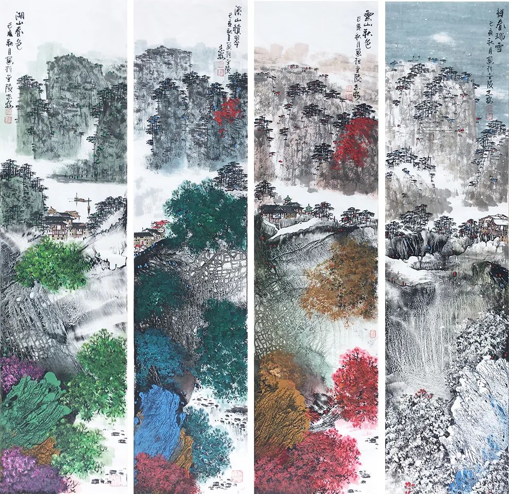 秦淮艺购第001期杨志安绘画作品精选