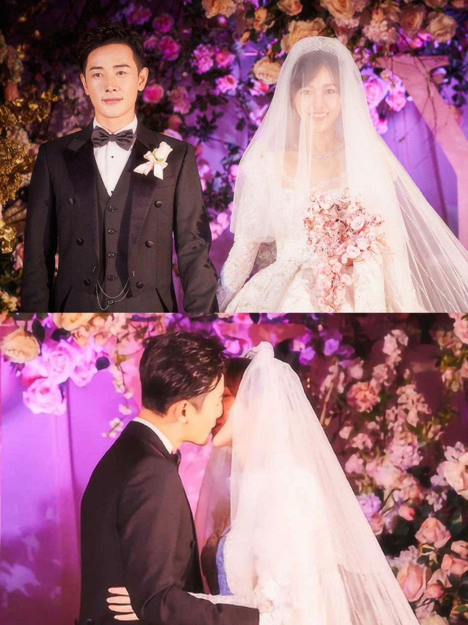 说明婚后过得非常滋润,话说罗晋可真是绩优股,没想到他俩会结婚