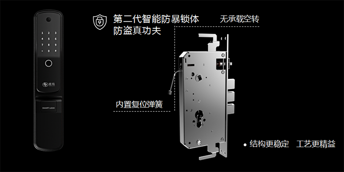 像父親懷抱一樣有安全感！玥瑪防暴智能鎖安全保衛(wèi)家！