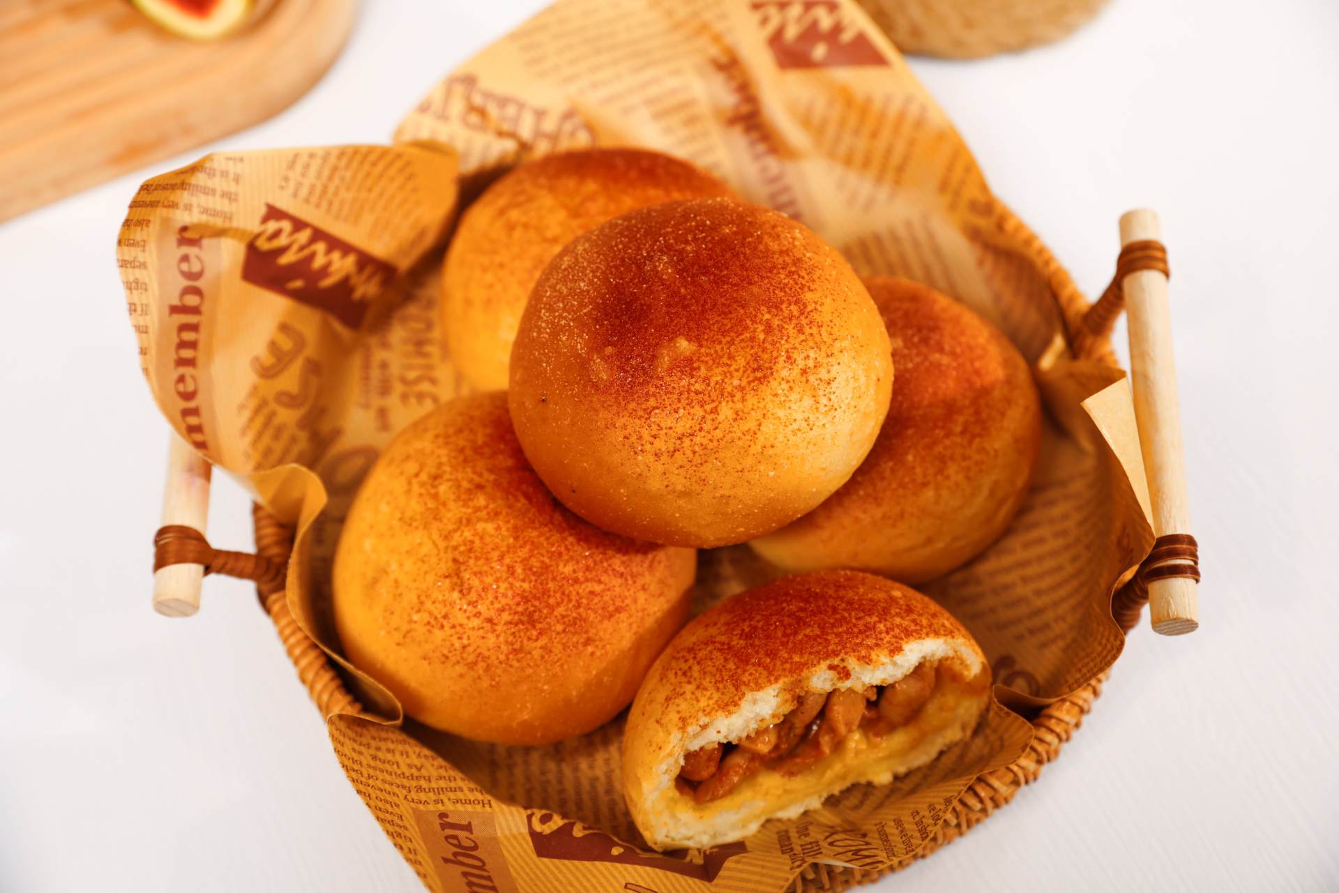 网红奥尔良鸡肉包,年夜饭饭桌上的硬菜