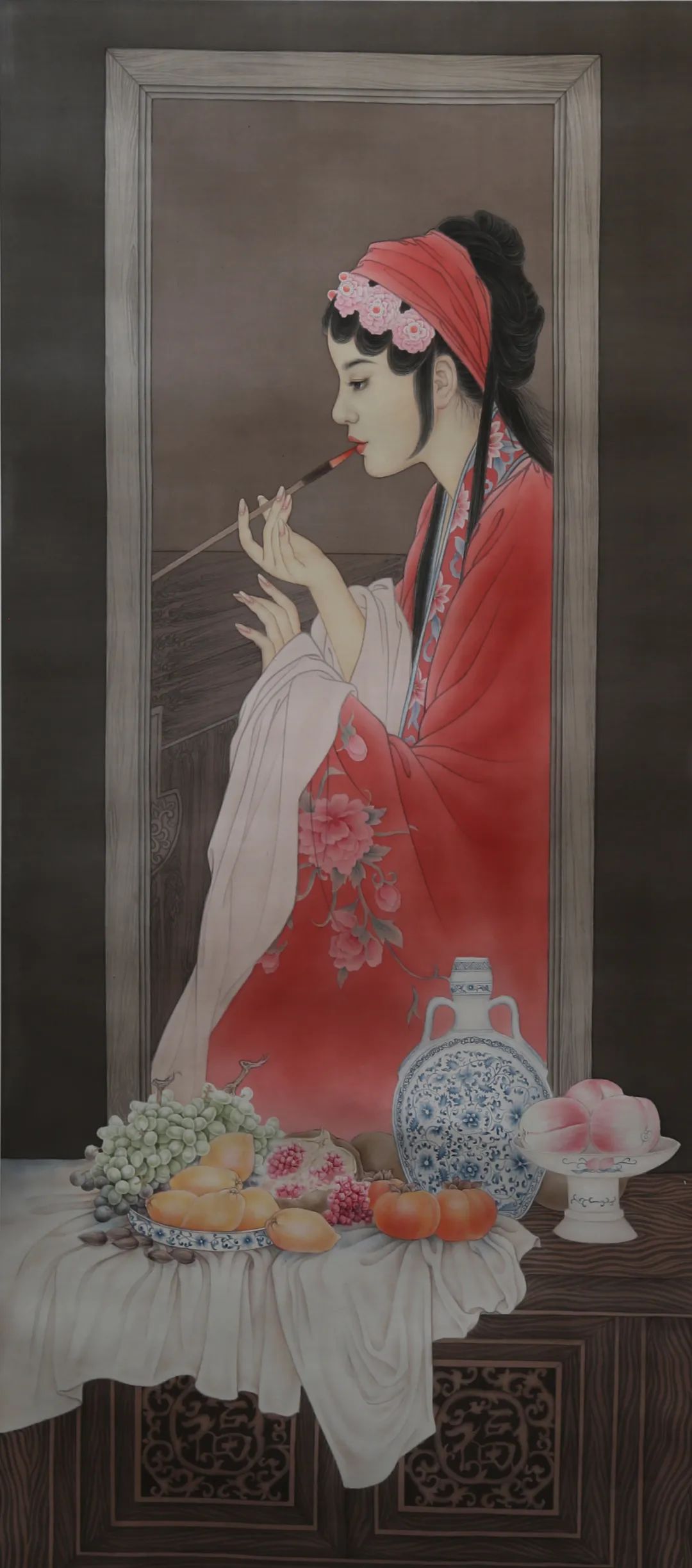 中西融合 唯美至上——崔景哲 中国当代名家大红袍画集作品