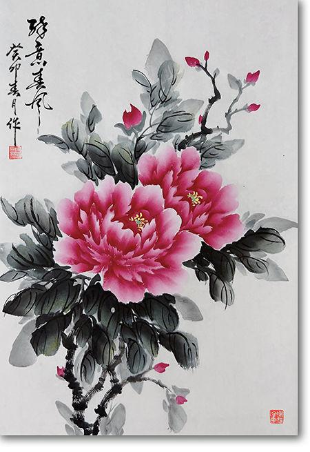 「津门网」春兰秋菊 香飘万里——易菊香的绘画艺术